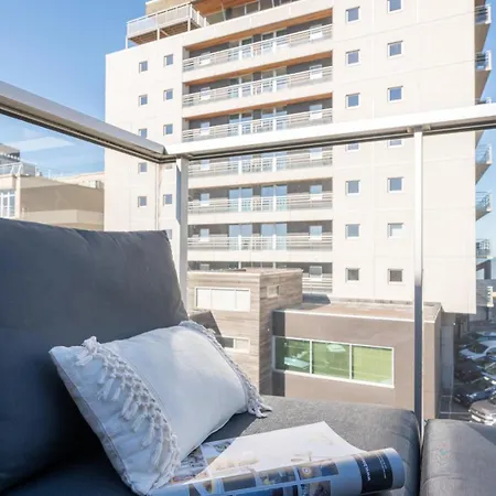 Bright Seaview With Terrace In Ostend